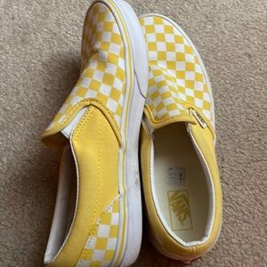 Vans slip ons kids 6.5 womens size 8.5